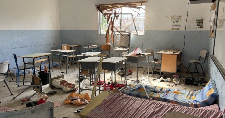 HRW: Israel Committed War Crimes in Lebanon Schools